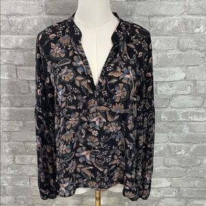 Evereve Reese Floral Mix Print Blouse